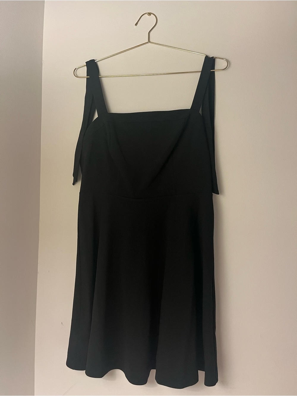 Francesca’s Crystal Doll Black Mini Dress